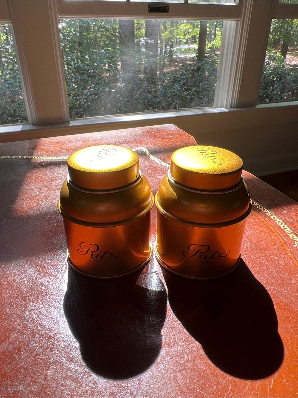 Ritz Paris Tea Canisters